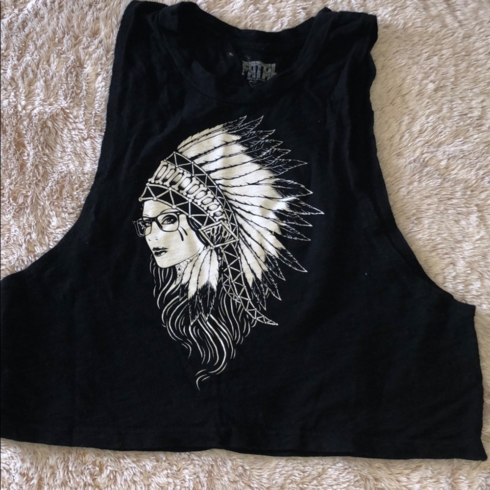 Fatal Crop Muscle Tank